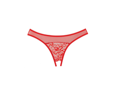 Allure Seven 'til Midnight Just A Rumor Lace Mesh Panty One Size Juodas