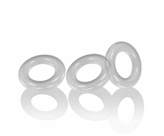 Oxballs - Willy Rings 3 pakuočių Cockrings Clear