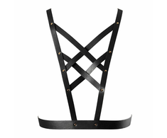 Bijoux Indiscrets - Maze Net Cleavage Harness Juodas