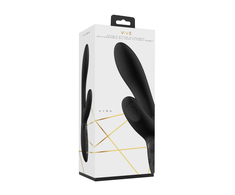 Vive By Shots Rocks-Off Kyra Pulse Dual-Ended Wand Vibrator Juodas Silicone IPX7
