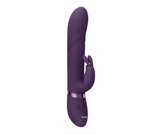 Vive By Shots VIVE Nari Vibrating &amp; Rotating Beads G-Spot Rabbit, Violetinė, Silicone