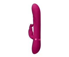 Vive By Shots Rožinė VIVE Nari Advanced Vibrating &amp; Rotating Beads G-Spot Intimate Device Rožinė