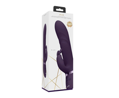 Vive By Shots VIVE Nari Vibrating &amp; Rotating Beads G-Spot Rabbit, Violetinė, Silicone