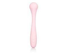 Rožinė CalExotics Inspire Vibrating G-Wand Rožinė Flexible Silicone Massager