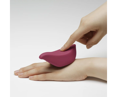 Iroha by Tenga - Tori Clitoral Vibrator Dark Raudona