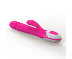 Nalone Wave Dual Motor Intimate Device, Atsparus vandeniui, Silicone, 26cm