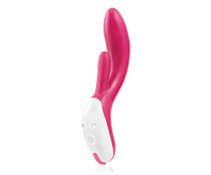 Nexus Femme Bisous Intimate Dual-Action Silicone Massager USB Rožinė