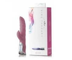 Rožinė Vibe Therapy Bliss Rožinė Silicone Intimate Machine 26cm Atsparus vandeniui 7 Modes
