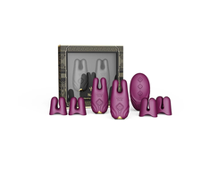 Zalo - Nave Wireless Vibrating Nipple Clamps Velvet Violetinė
