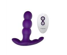 Nalone Pearl Violetinė Prostate Massager with Remote Control, 12.5 cm