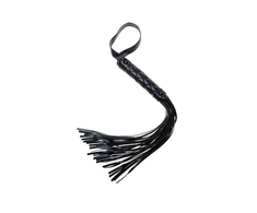 Xplay By Allure Sportsheets Padded Whip with Quilted Handle - Juodas, Ergonomic Grip