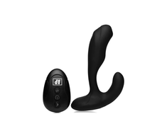 XR Brands 7x P-Bender Flexible Prostate Massager with Remote, Juodas