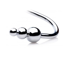 XR Brands Master Series Intimate Beaded Stainless Steel Hook 27 cm