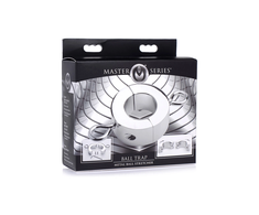 XR Brands Master Series Metal Ball Stretcher 220g Adjustable Ring