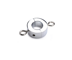 XR Brands Master Series Metal Ball Stretcher 220g Adjustable Ring