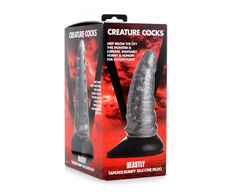 Xr Brands Beastly Silicone Model Tapered Bumpy with Suction Cup Base 21 cm