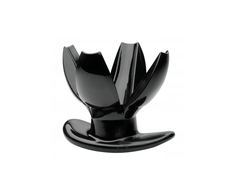 XR Brands Master Series Claw Expanding Anal Dilator - Flexible Plug, Juodas