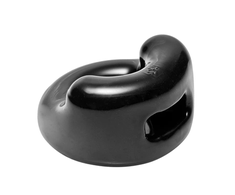 XR Brands Master Series Dual Compartment Intimate Support Ring Juodas