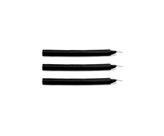 Xr Brands Dark Drippers Fetish Drip Candles Set of 3 - Low Melt, Unscented