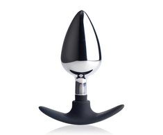 Xr Brands Dark Invader Large Hybrid Metal-Silicone Plug Nickel-Free