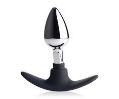 Xr Brands Dark Invader Small Metal-Silicone Plug with Weighted Core
