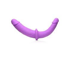 XR Brands Double Charmer Silicone Twin System with Adjustable Harness
