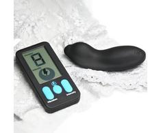Xr Brands E-Stim Panty Vibe Juodas - Remote Controlled Dual Action System