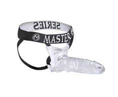 XR Brands Grand Mamba XL Intimate Extension Jock Transparent 24 cm