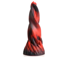 Xr Brands Hell Kiss Silicone Intimate Tongue Machine Raudona 21 cm Premium Material