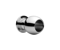 XR Brands Large Hollow Intimate Dilator Metal Plug 50mm