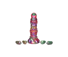 Xr Brands Creature Cocks Larva Silicone Ovipositor Model with Colorful Eggs, Large Size