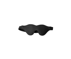 Xr Brands Master Series Lined Fleece Blindfold Juodas Adjustable Comfort Fit