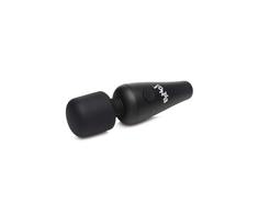 XR Brands Mini Wand Massager Set with 3 Functional Attachments Compact