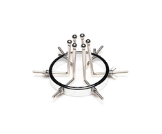 Xr Brands Oculus Stainless Steel Anal Explorer Adjustable Ring 4.1in
