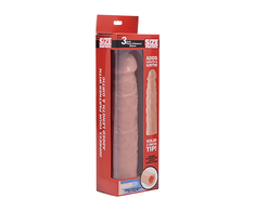 XR Brands Size Matters Extension Sleeve 7.5cm Transparent Enhancer