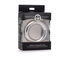 XR Brands Mega Magnetize Steel Magnetic Ring 44mm - Secure &amp; Hygienic Design