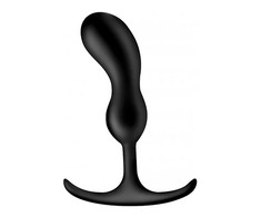 XR Brands Nexus Premium Silicone Weighted Plug Medium Juodas