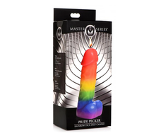Xr Brands Pipedream Pride Rainbow Drip Candle - Unscented Low-Heat Wax, 15 cm