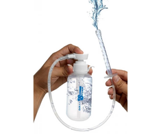 XR Brands CleanStream Pump Action Hygiene Bottle 300ml with Nozzle