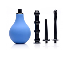 Xr Brands CleanStream Premium One Way Valve Hygiene Set with 3 Nozzles, 225ml