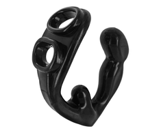XR Brands Rogue Intimate Dual Stimulation System with Vibrating Bullet Slot