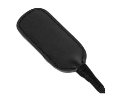 Xr Brands Master Series Short Riding Crop, Leather Tip, 44.5 cm, Juodas