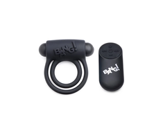 Xr Brands BANG Vibrating Silicone Ring with Remote Control - 28 Modes, Atsparus vandeniui
