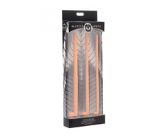Xr Brands Dockers Silicone Urethral Dilator Set - Flexible Textured 3-Piece Kit