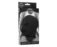 XR Brands Spandex Face Mask with Eye and Mouth Openings - Juodas Universal Fit