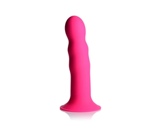 Xr Brands Blush Novelties Squeezable Wavy Model with Suction Base, Flexible, 19 cm