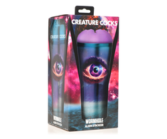 Xr Brands Wormhole Alien Intimate Machine Violetinė - Textured Silicone System