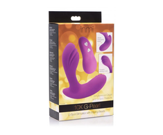 XR Brands G-Pearl Intimate Stimulator with Rotating Beads, Rechargeable