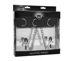 Xr Brands Master Series Submission Collar &amp; Adjustable Clamp Set with Neoprene Lining