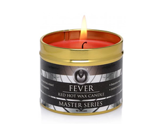 Xr Brands Fever Raudona Paraffin Candle - Low-Temperature Wax Play Priedas